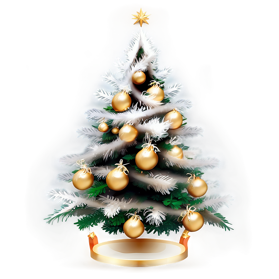 Transparent Christmas Tree Top View Png Spj16 PNG image