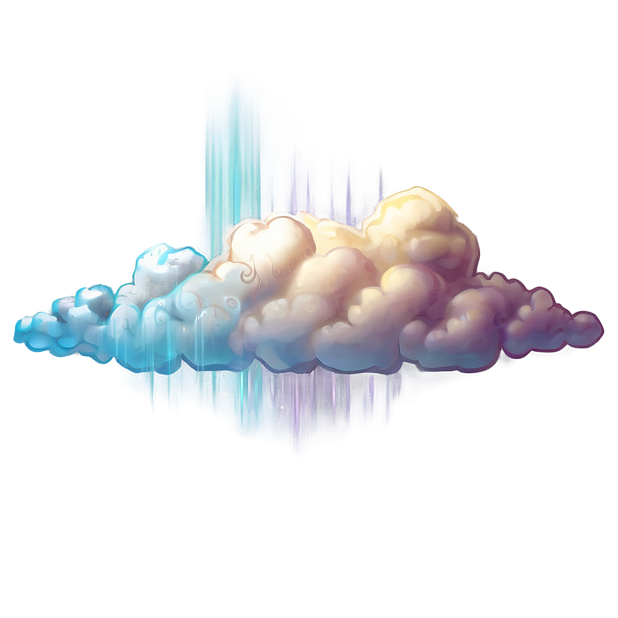 Transparent Cloud Drawing Png 19 PNG image