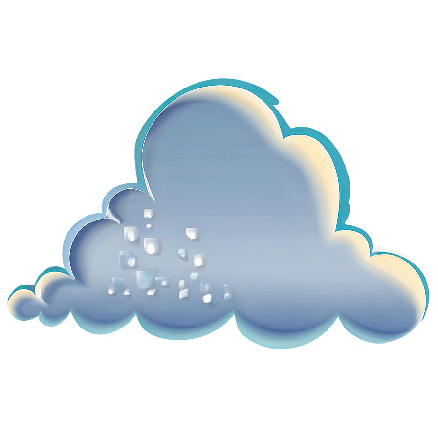 Transparent Cloud Vector Png 05252024 PNG image