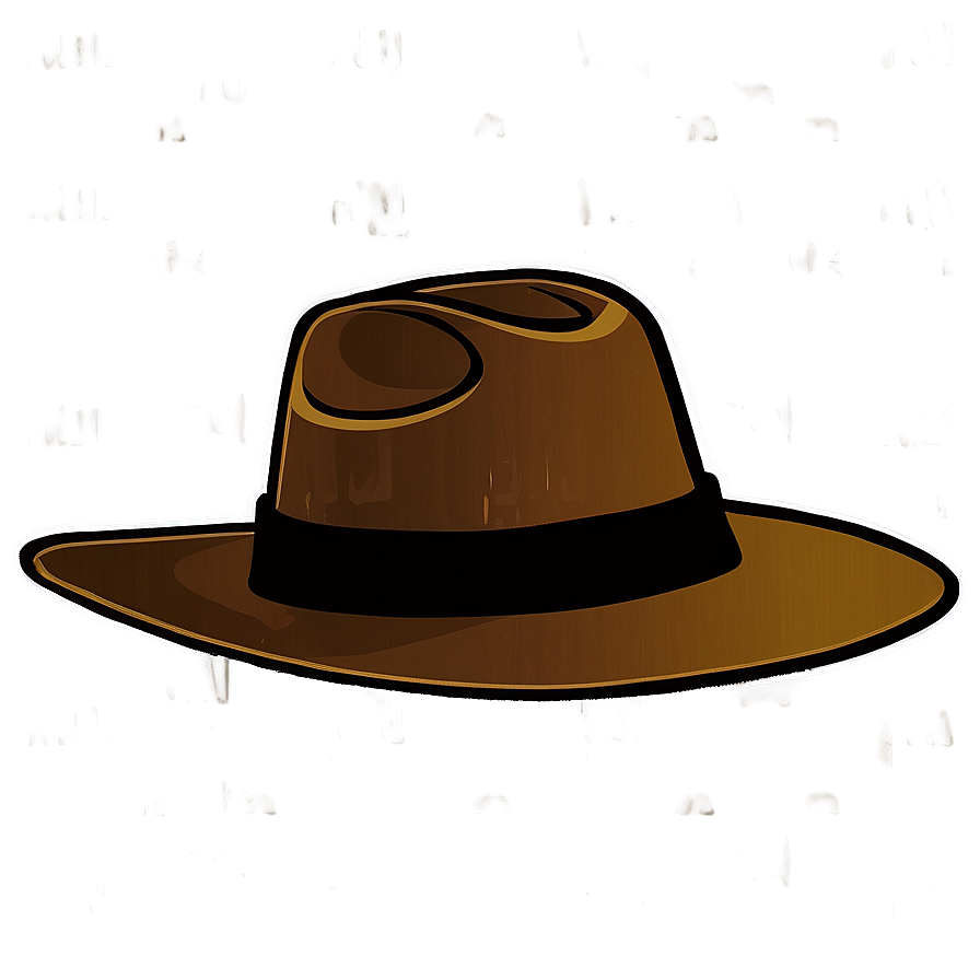 Transparent Cowboy Hat Outline Png 3 PNG image