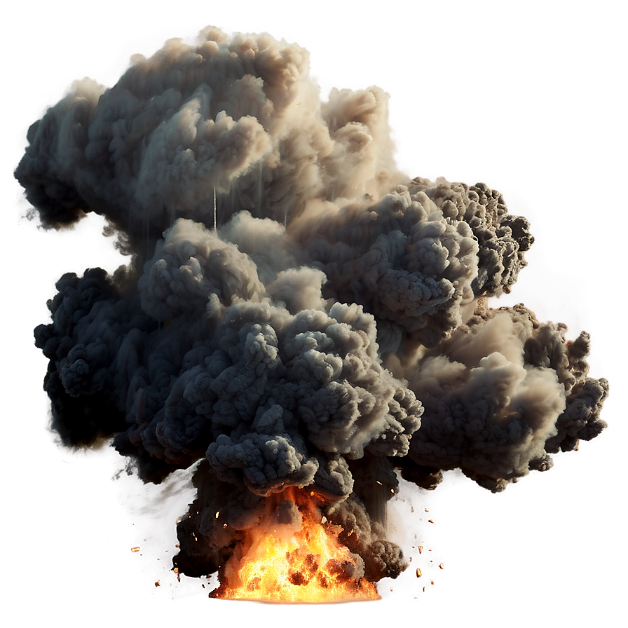 Transparent Explosion Smoke Png Yye30 PNG image