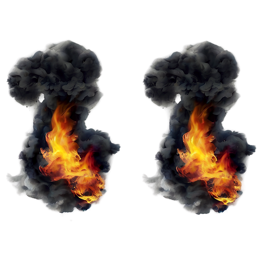 Transparent Fire And Smoke Png 92 PNG image