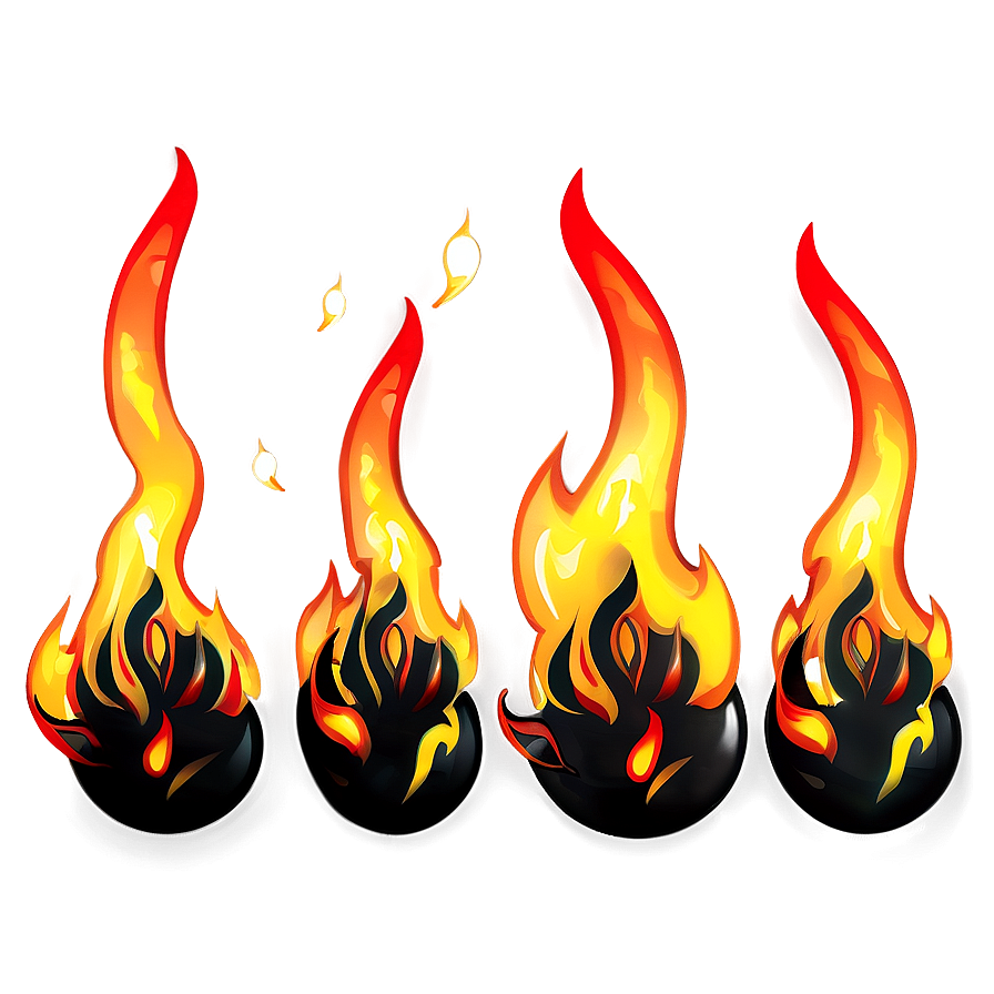 Transparent Fire Emoji Png 05262024 PNG image