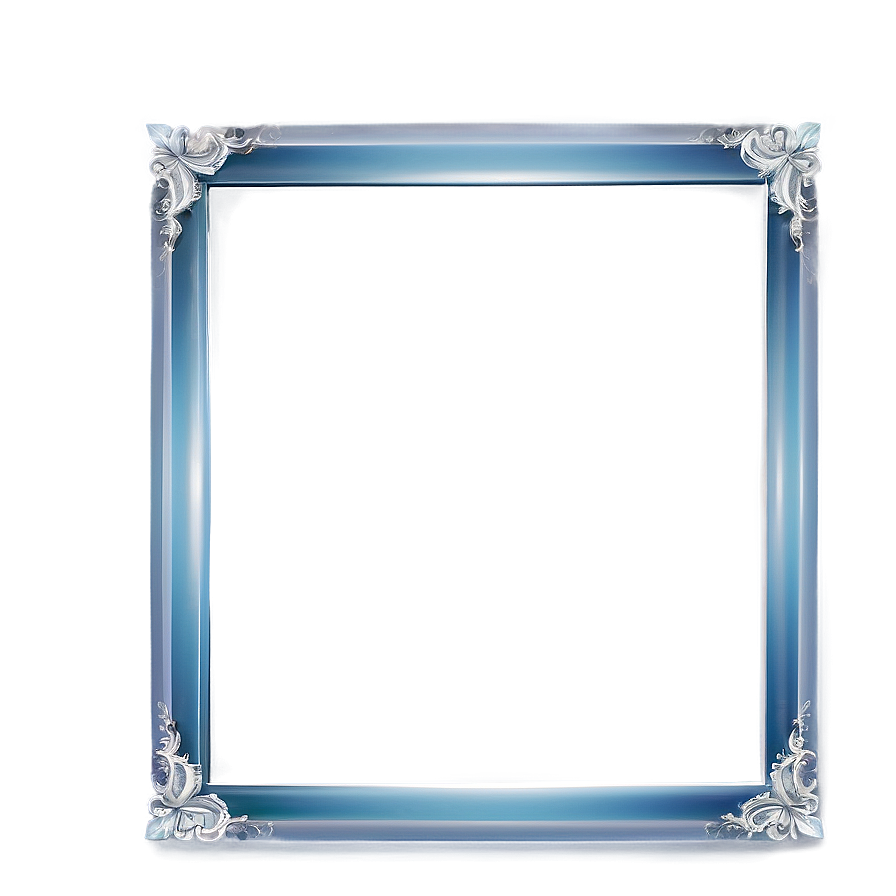 Transparent Glass Picture Frame Png Nip91 PNG image