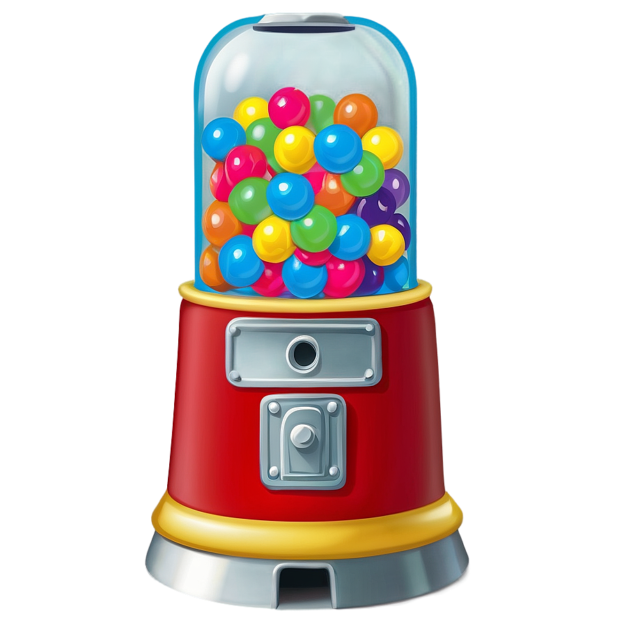 Transparent Gumball Machine Png 06292024 PNG image