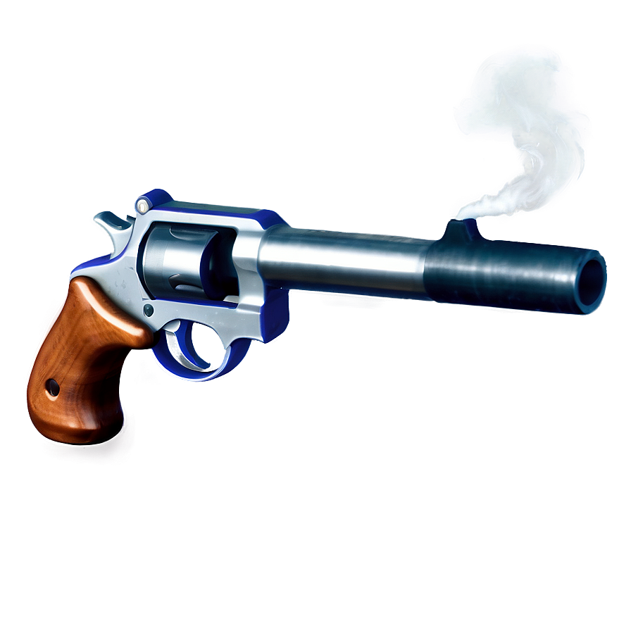 Transparent Gun With Smoke Png 37 PNG image