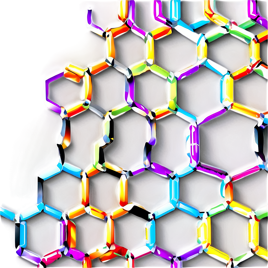 Transparent Hexagon Pattern Png 06202024 PNG image