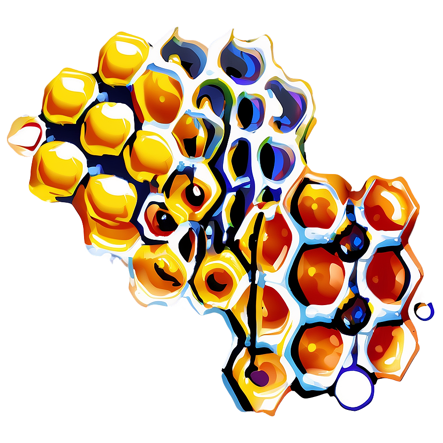 Transparent Honeycomb Png Ykq73 PNG image