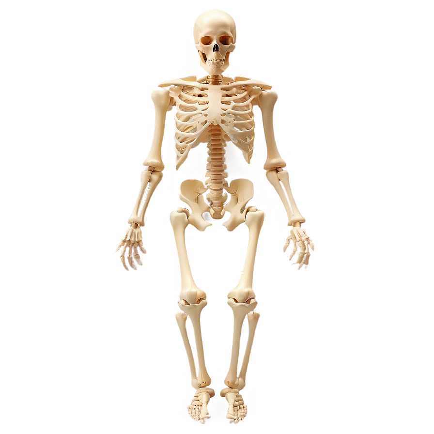 Transparent Human Skeleton Model Png 06262024 PNG image