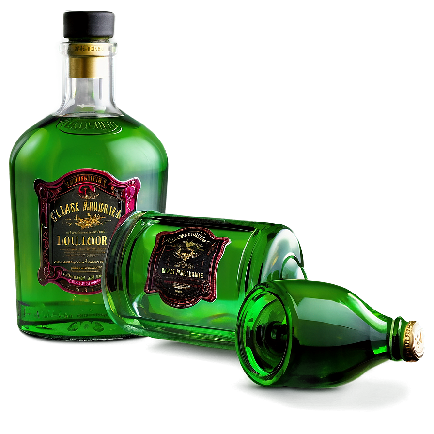 Transparent Liquor Bottle Png 9 PNG image