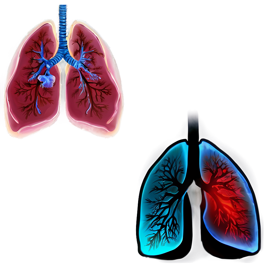 Transparent Lung Background Png 06112024 PNG image