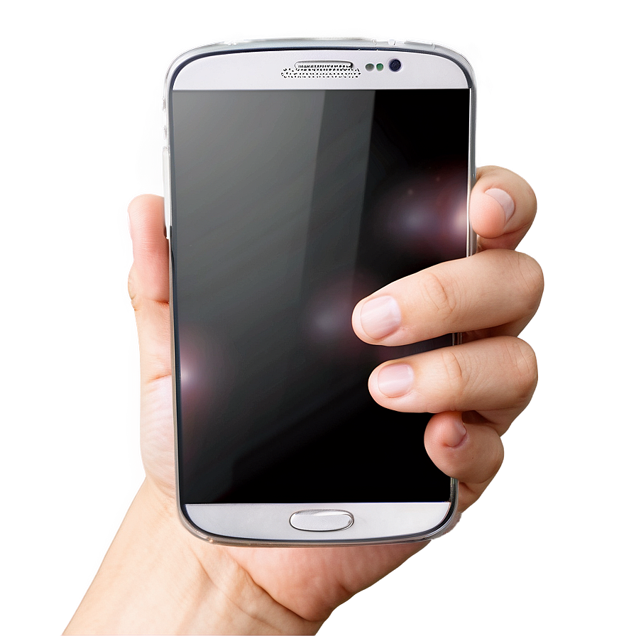 Transparent Phone In Hand Png Sai56 PNG image