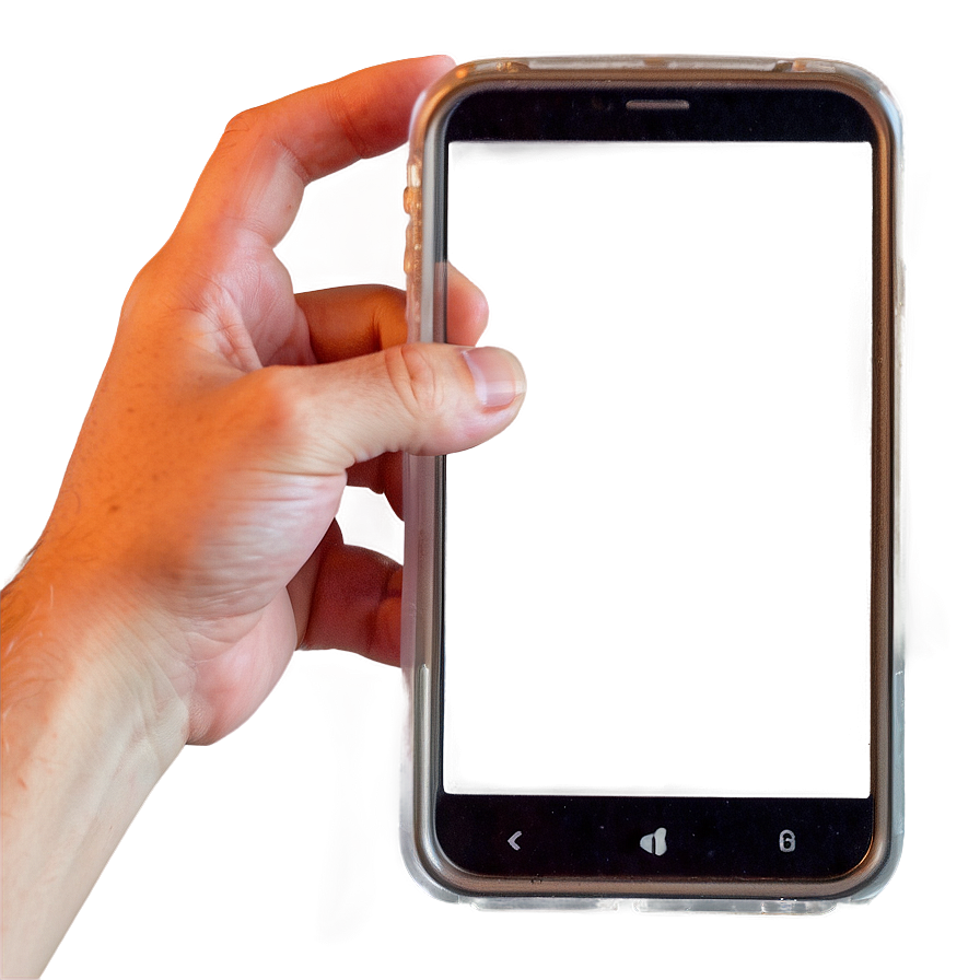 Transparent Phone In Hand Png Sdk37 PNG image