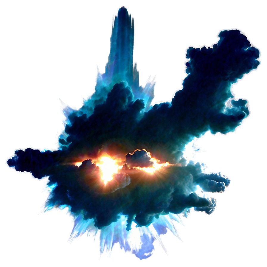 Transparent Png Of Space Explosion 05262024 PNG image