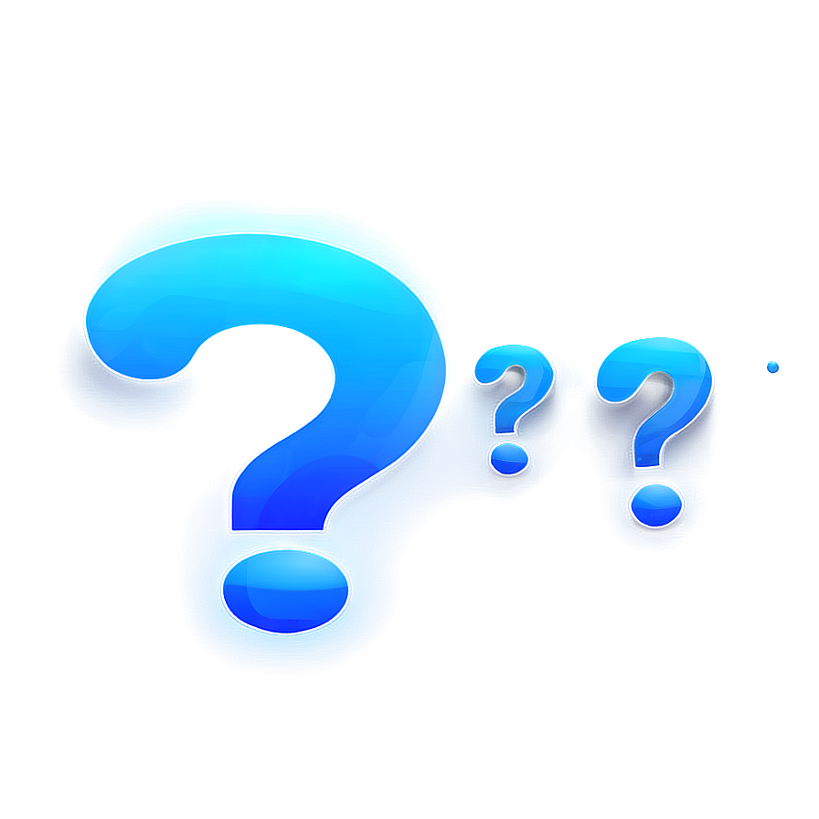 Transparent Question Mark Icon Png 05262024 PNG image