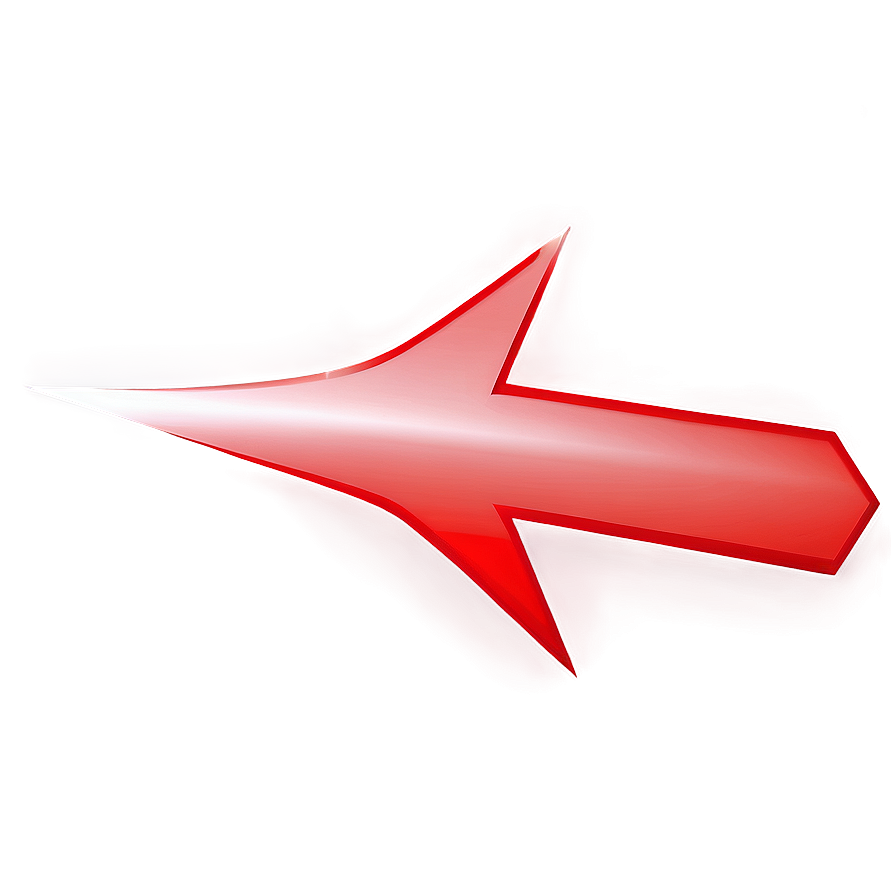 Transparent Red Arrow Png 05262024 PNG image