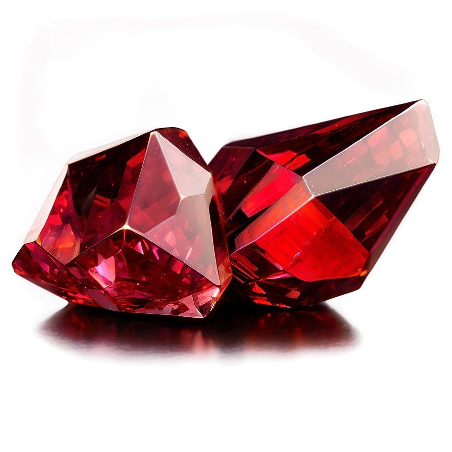 Transparent Red Crystal Png 17 PNG image