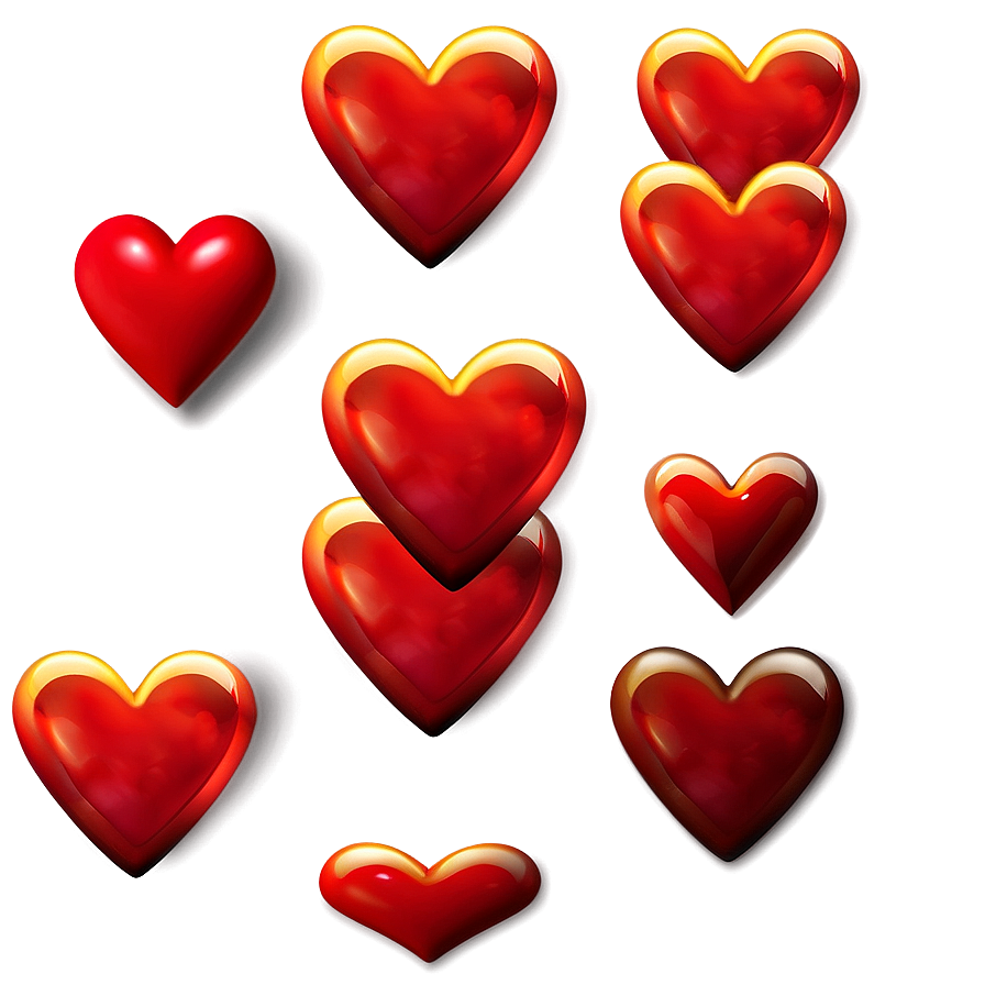 Transparent Red Heart Emoji Png 56 PNG image