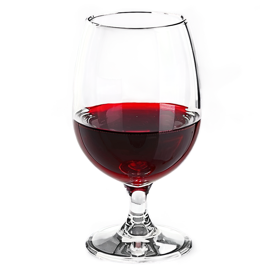 Transparent Red Wine Glass Png 06262024 PNG image