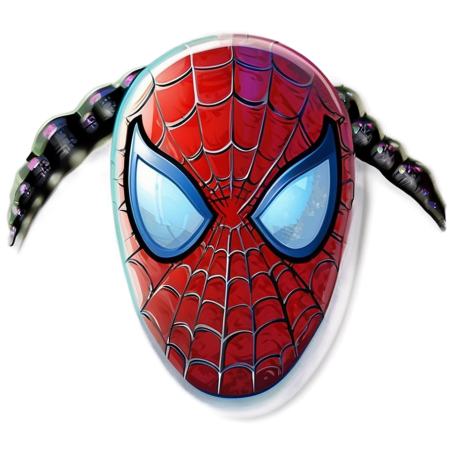 Transparent Spiderman Illustration Png 05262024 PNG image