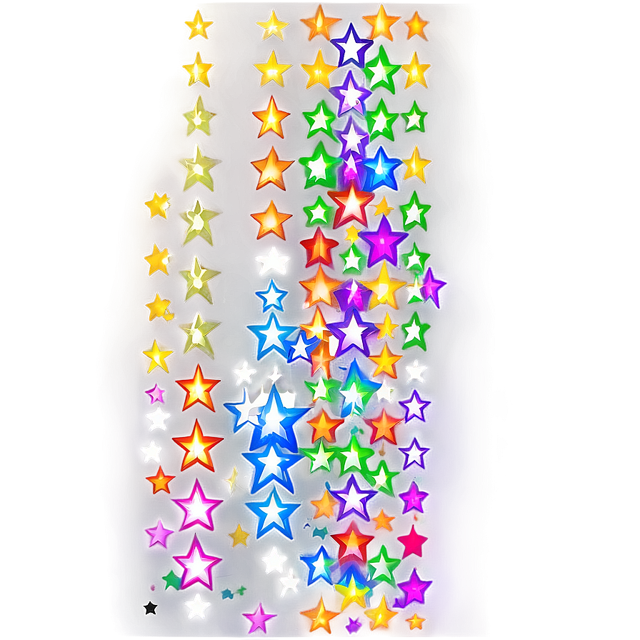 Transparent Stars Pattern Png 05252024 PNG image