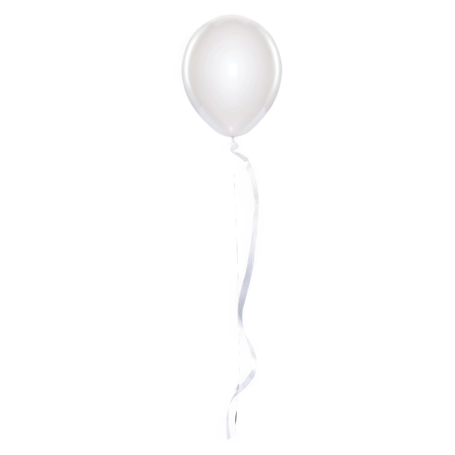 Transparent White Balloons Png Ksu PNG image