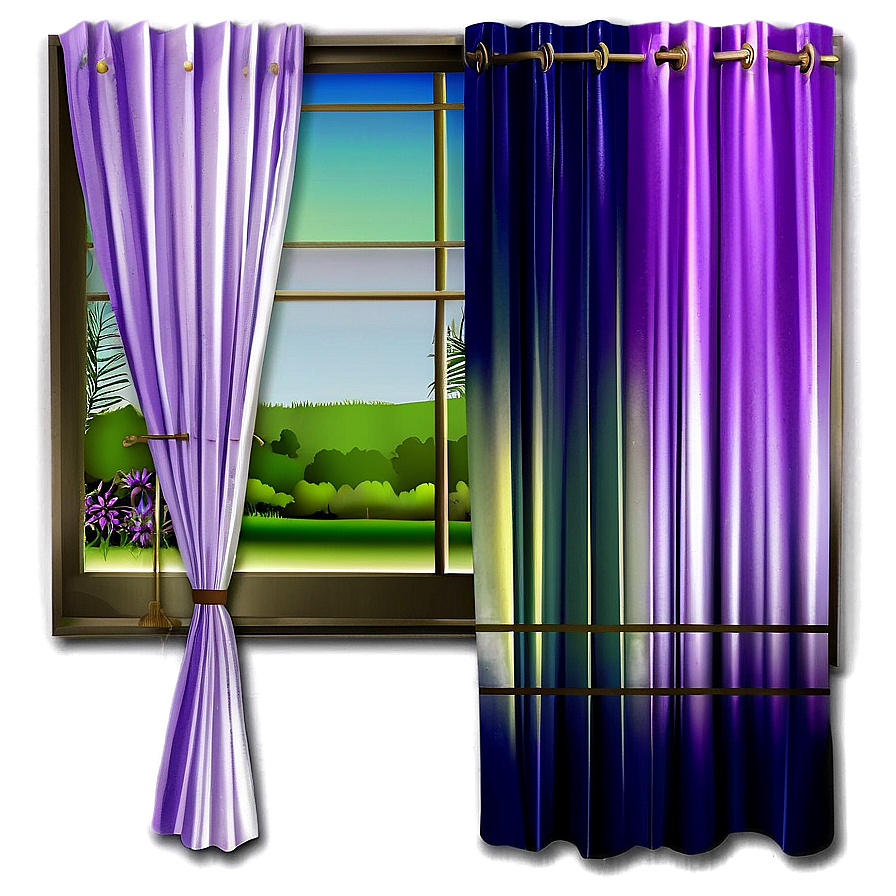 Transparent Window Curtain Png 3 PNG image