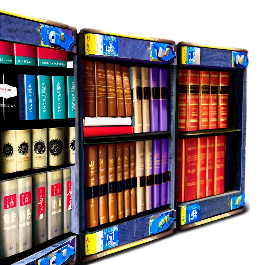 Travel Books On Shelf Png Ldk82 PNG image