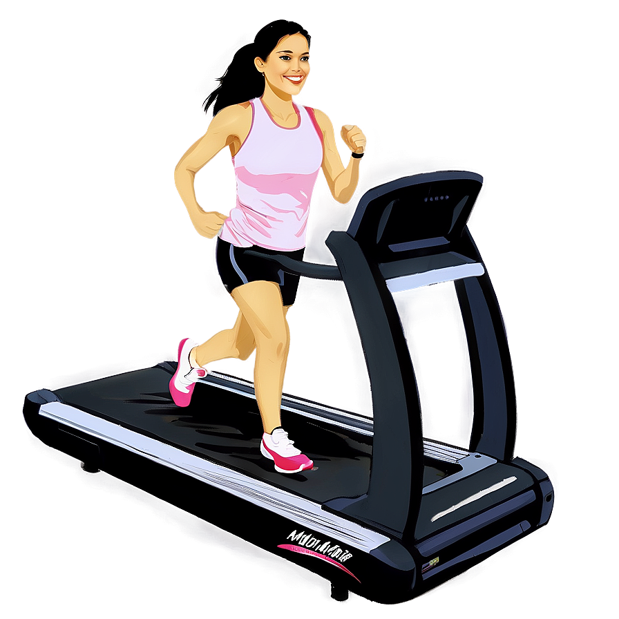 Treadmill Running Png Nee PNG image