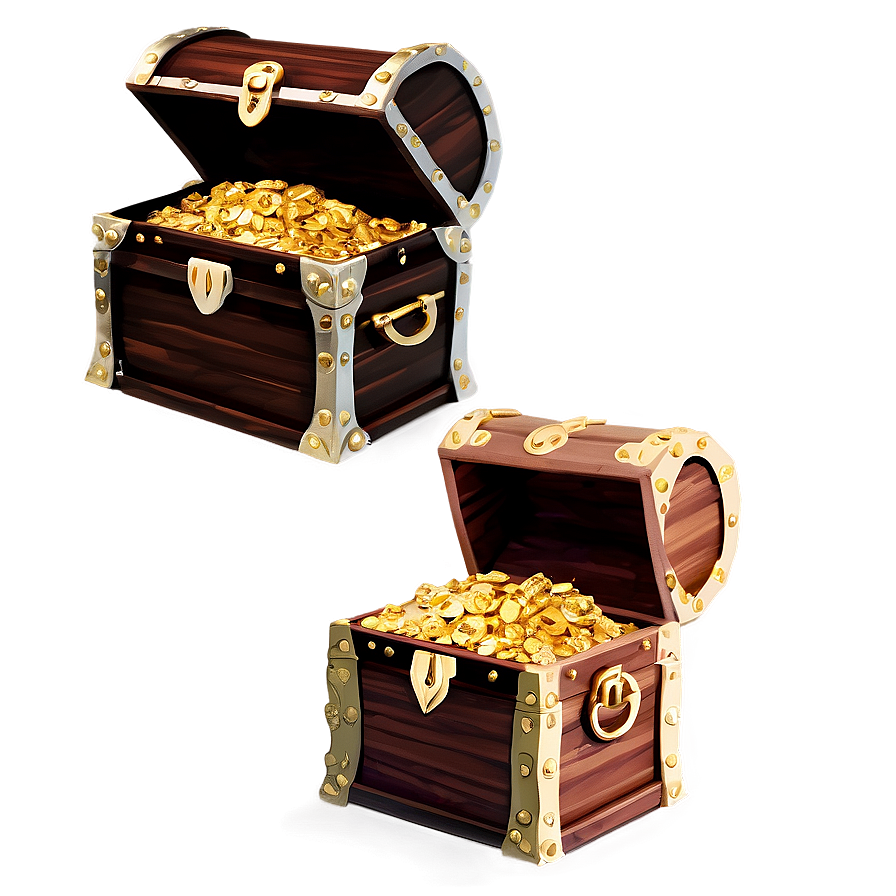 Treasure Chest Trunk Png 06262024 PNG image