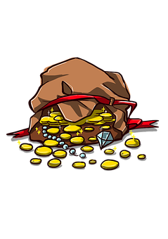 Treasure Trove Illustration PNG image