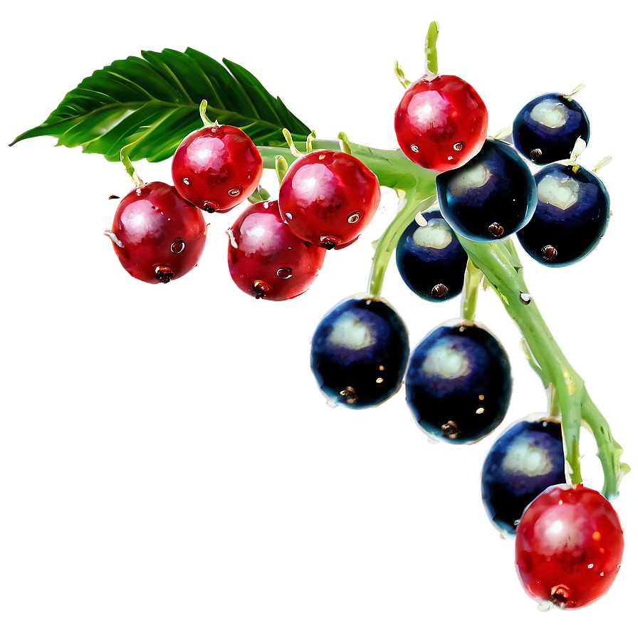 Tree Branch With Berries Png 05252024 PNG image