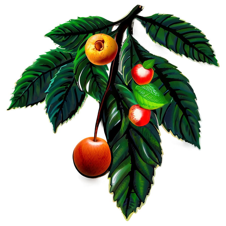 Tree Branch With Fruit Png Frp3 PNG image