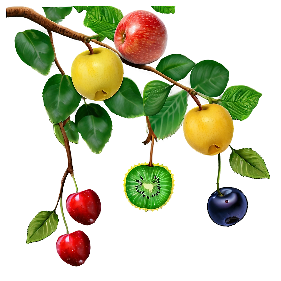 Tree Branch With Fruit Png Lqw10 PNG image
