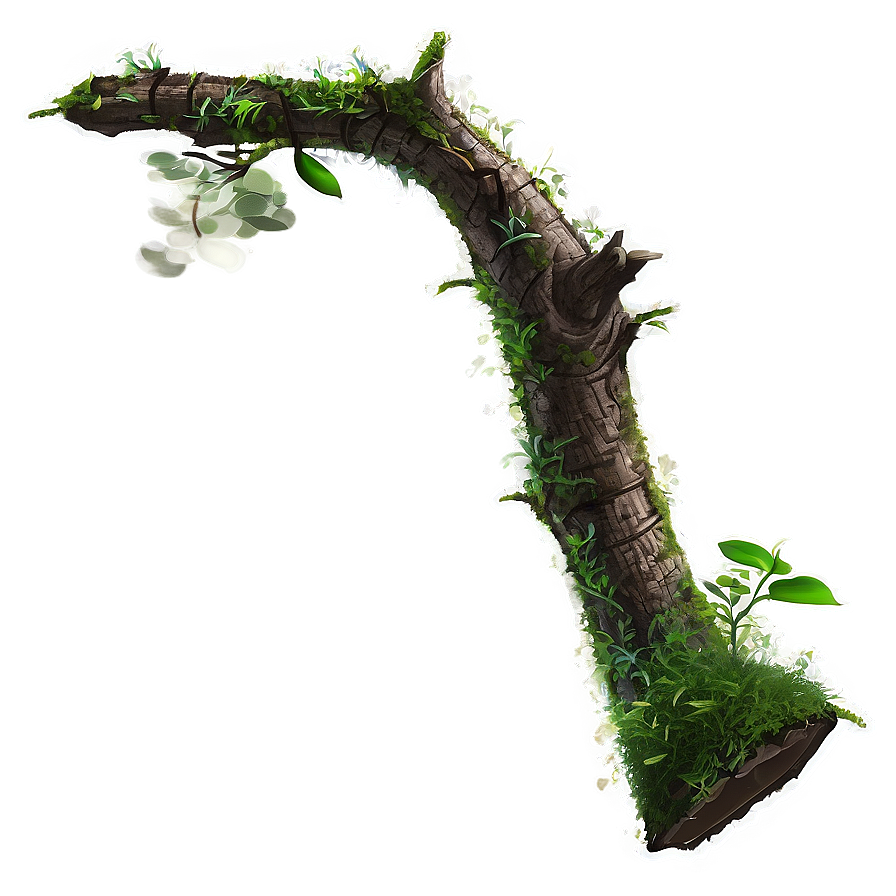 Tree Branch With Hanging Moss Png 56 PNG image