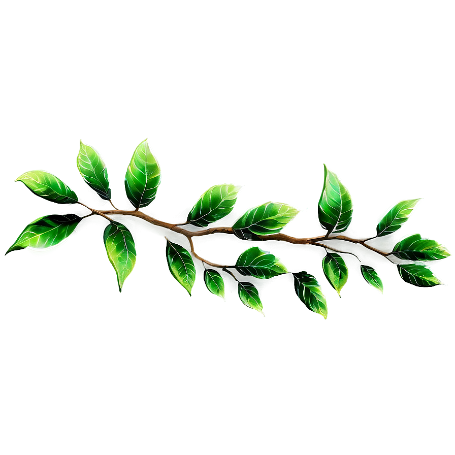 Tree Branch With Leaves Png Mqm PNG image