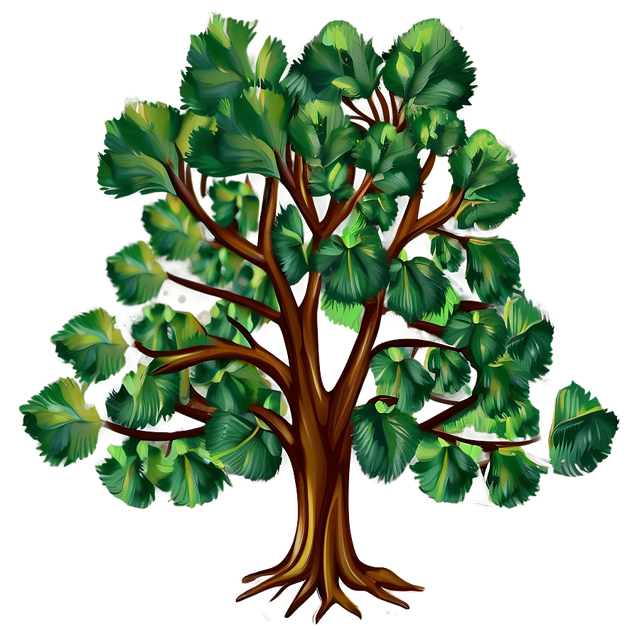 Tree Contour Landscape Png Jqd51 PNG image