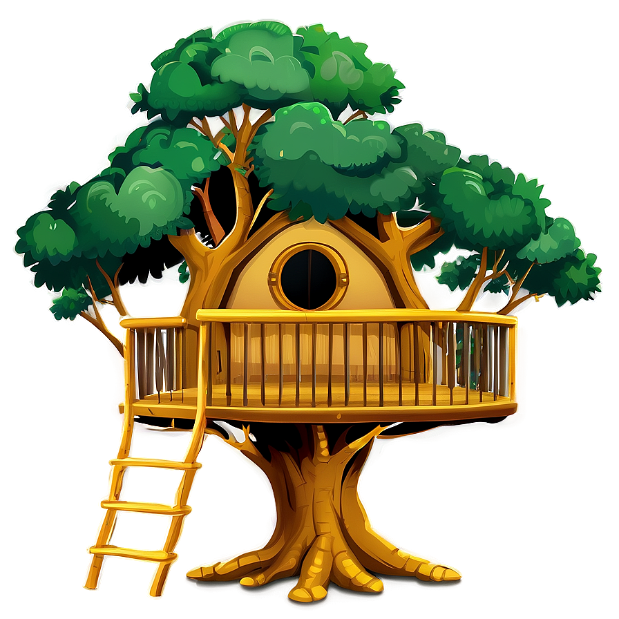 Tree House Design Png Gkm PNG image