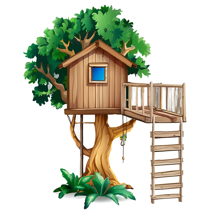 Tree House Design Png Oip PNG image