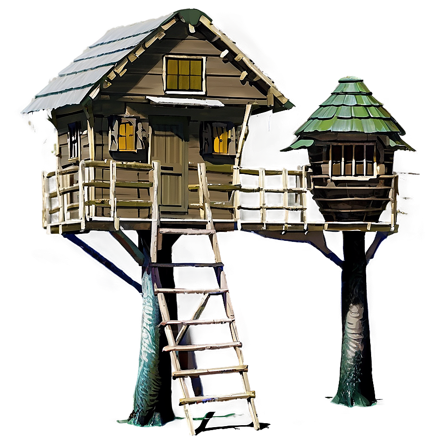 Tree House Garden Png 94 PNG image