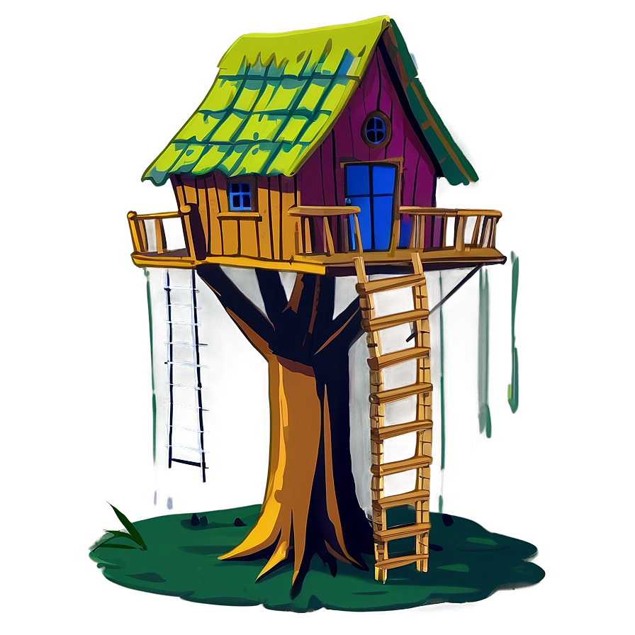 Tree House Office Png 06282024 PNG image