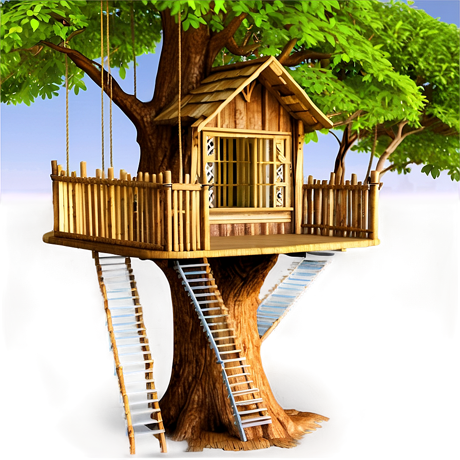 Tree House Village Png 06282024 PNG image