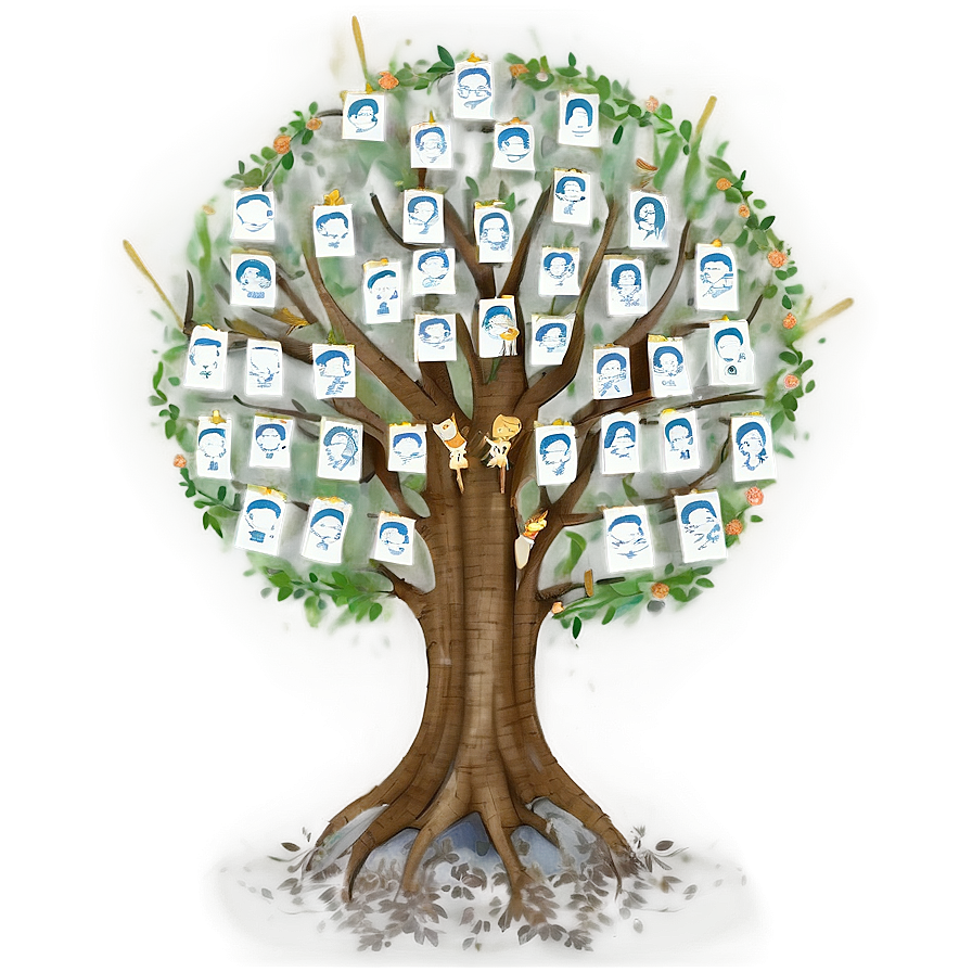 Tree Of Generations For Reunion Png Grw90 PNG image