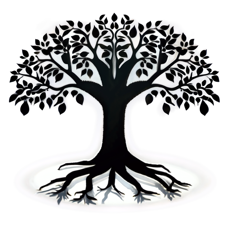 Tree Of Life Silhouette Png Ufq53 PNG image