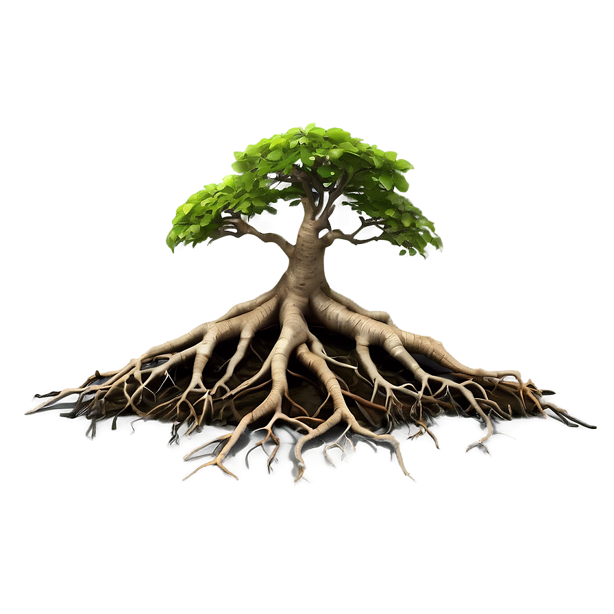 Tree Roots C PNG image