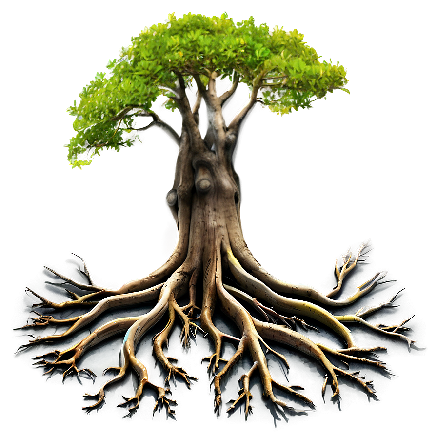 Tree Roots D PNG image