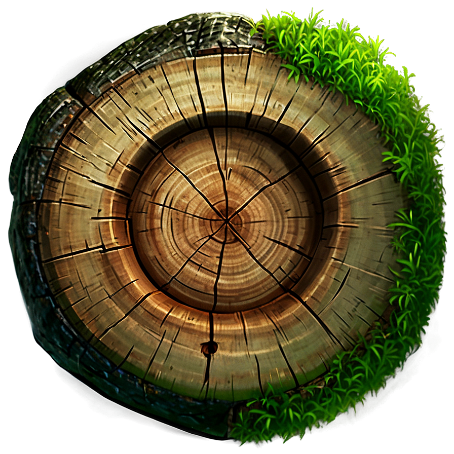 Tree Stump Top View Png 06132024 PNG image