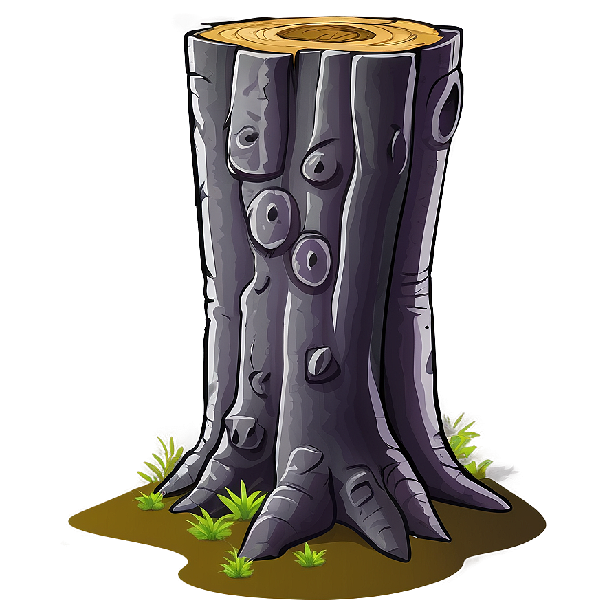 Tree Trunk Cartoon Png Dpk PNG image