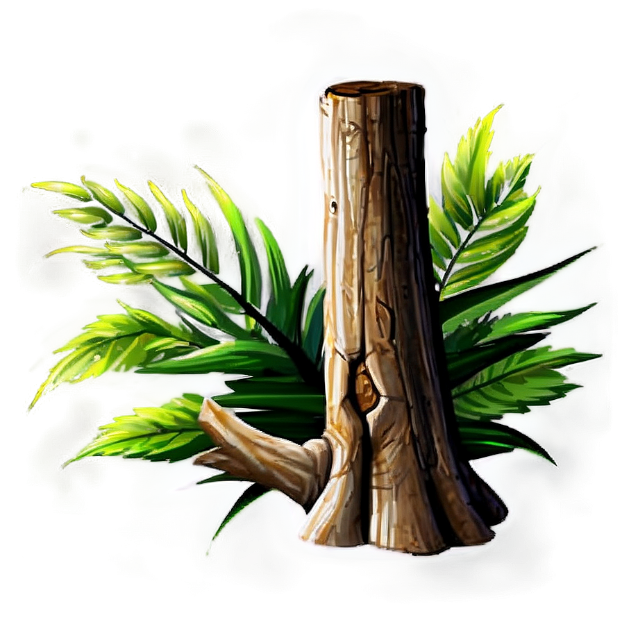 Tree Trunk In Forest Png Pfw89 PNG image