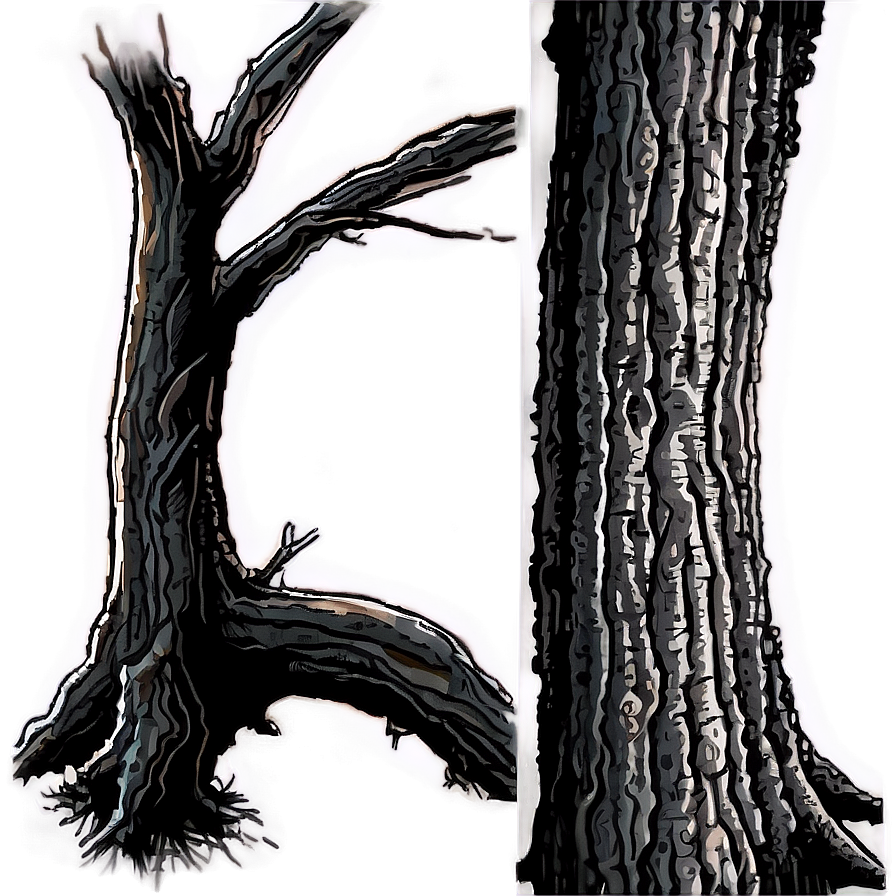 Tree Trunk Silhouette Png 77 PNG image